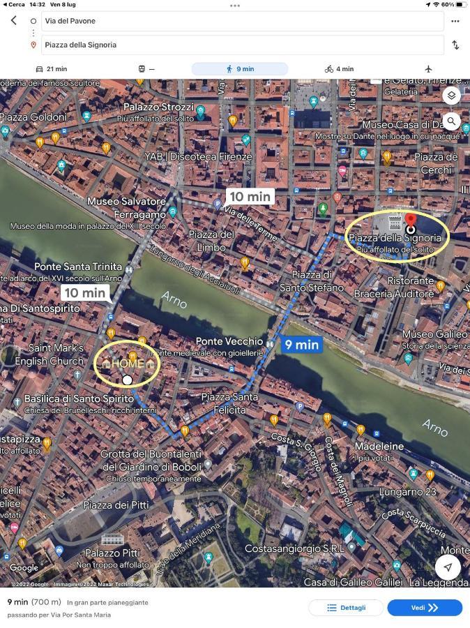 Uffizi & Santo Spirito Family/Groups Apartment Florence Exterior photo